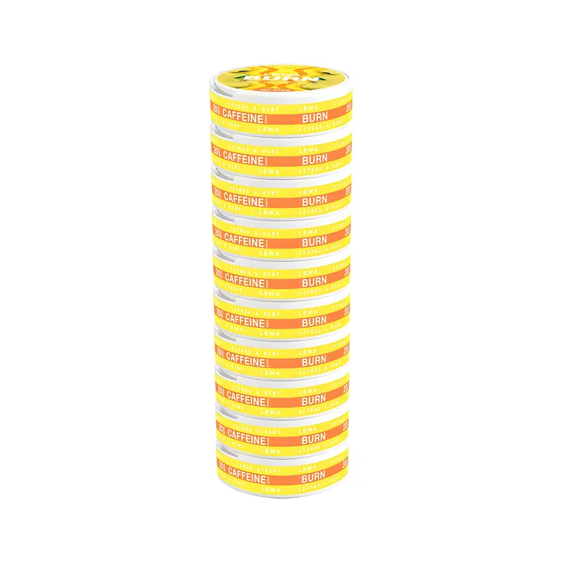 10 x LEWA Burn No Nico Citrus/Mint