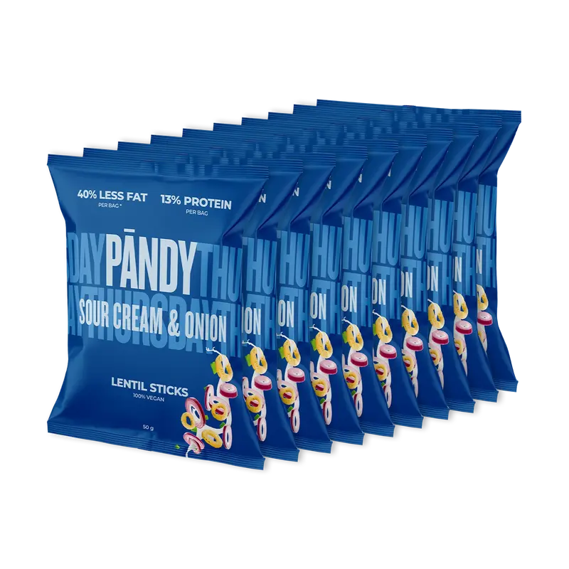 10 x Pändy Lentil Snacks 50 g