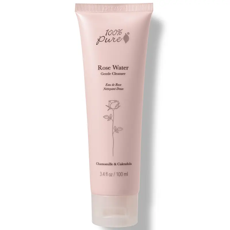 100% Pure Rose Water Gel Cleanser