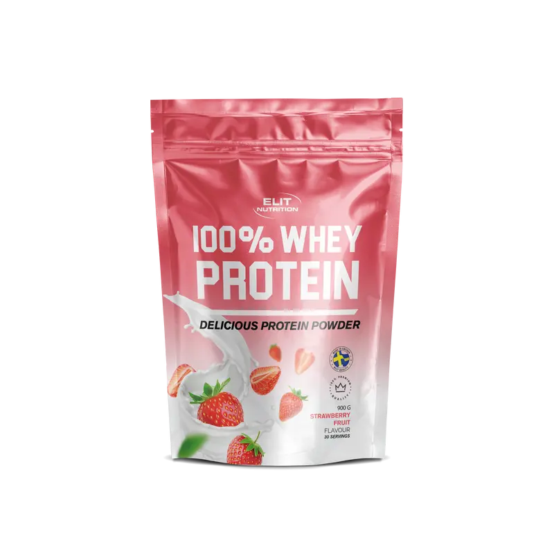 100% Whey - Strawberry Fruit, 900g