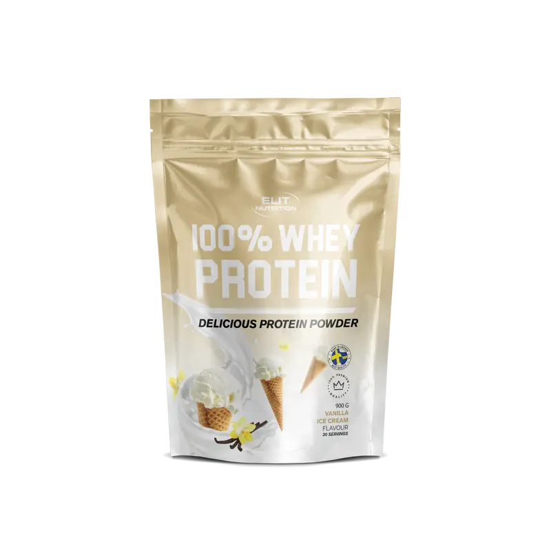100% Whey - Vanilla Ice Cream, 900g