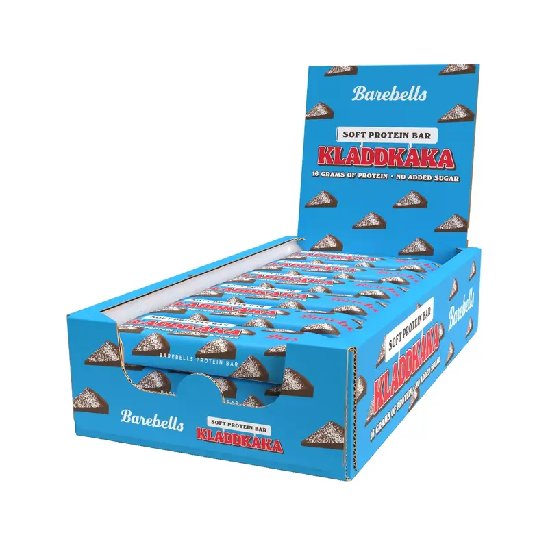 12 x Barebells Soft Protein Bar 55 g Kladdkaka