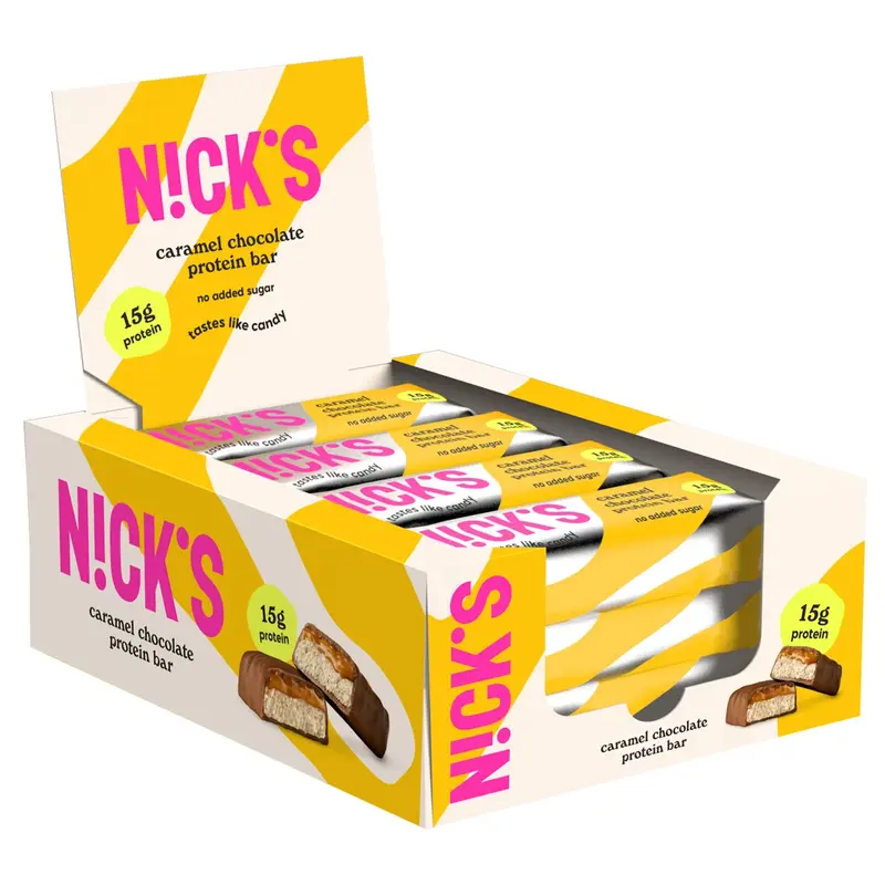 12 x NICKS Soft bar 50 g Caramel Chocolate SUPER DEAL