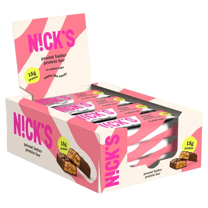 12 x NICKS Soft bar 50 g Peanut Butter SUPER DEAL