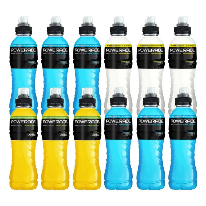 12 x Powerade 500 ml Mixflak