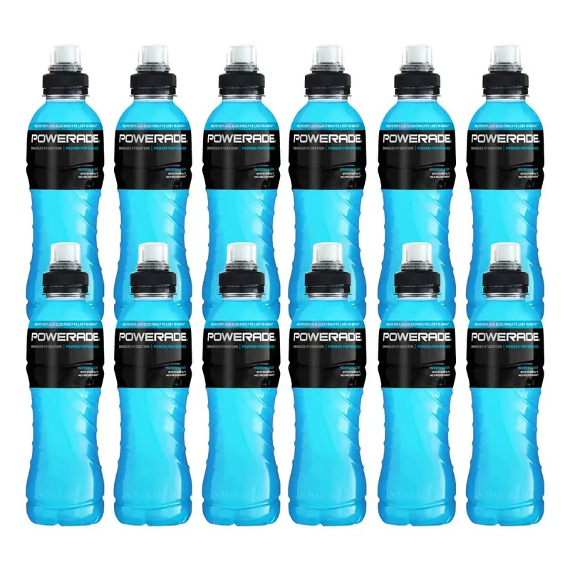 12 x Powerade 500ml Mountain Blast