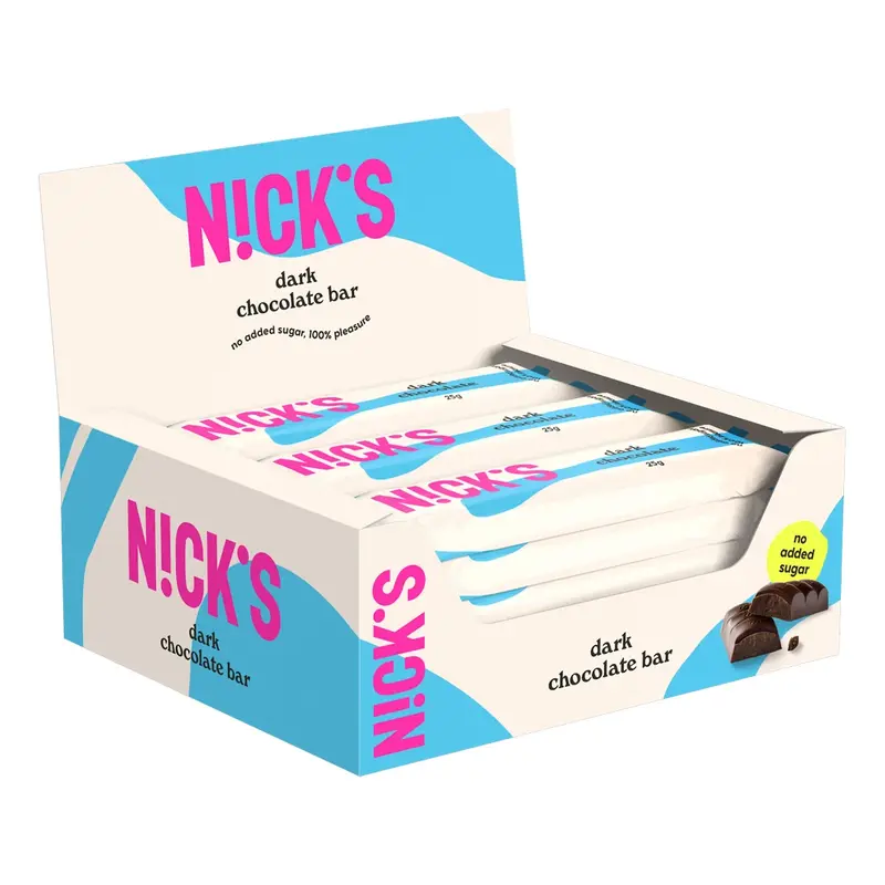 15 x Nicks Dark Chocolate 25 g