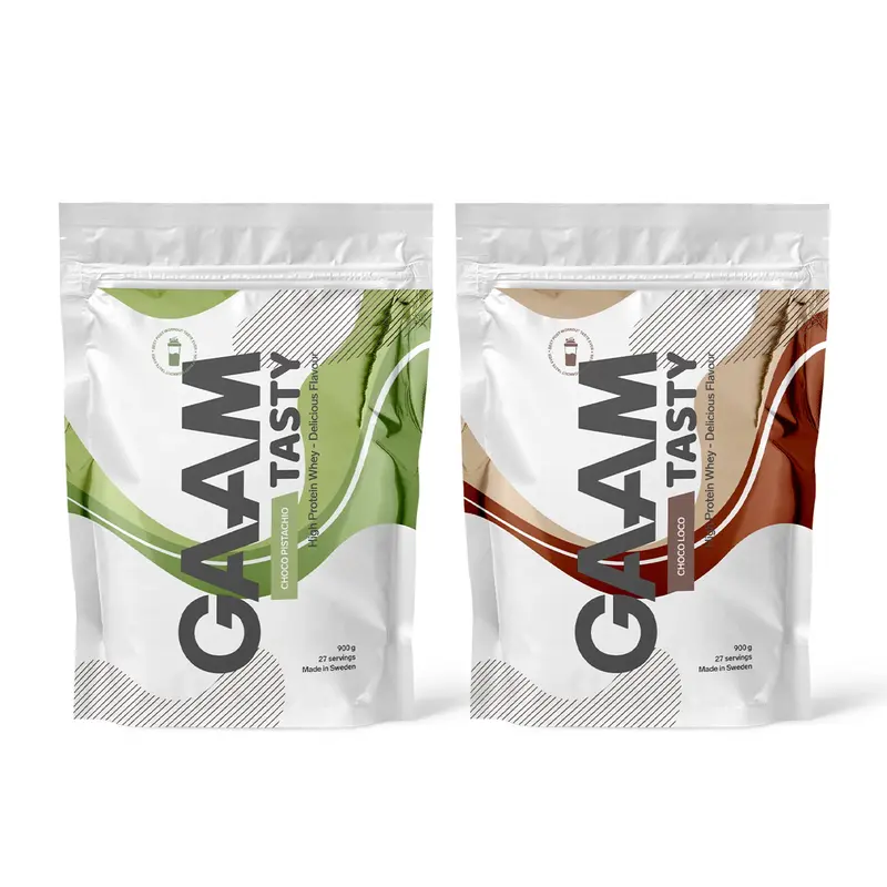 2 x GAAM Tasty Whey Proteinpulver 900 g