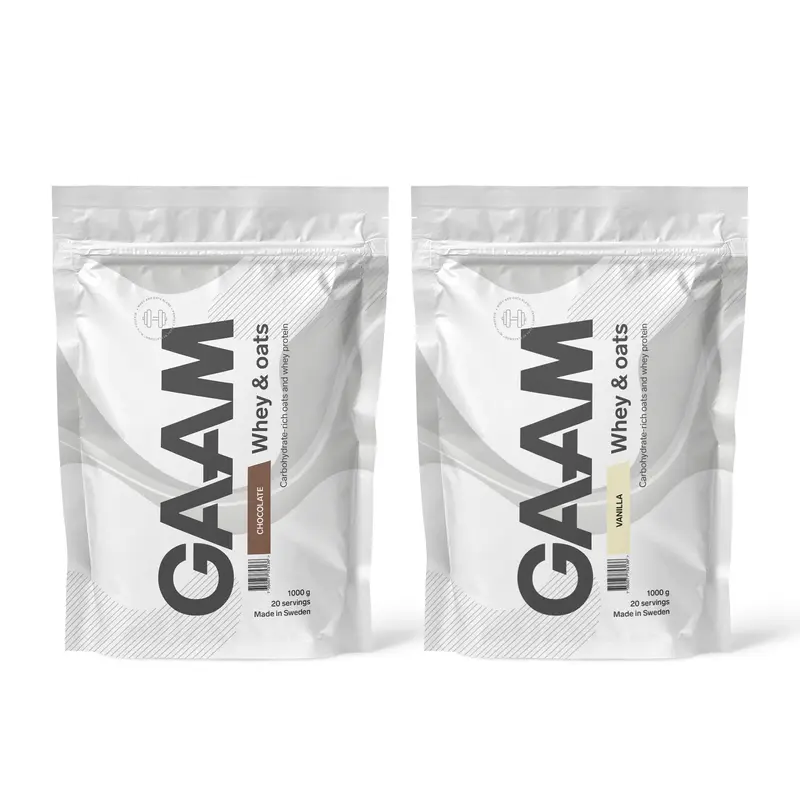 2 x GAAM Whey & Oats 1 kg