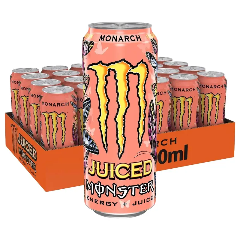 24 x Monster Energy 500 ml Monarch