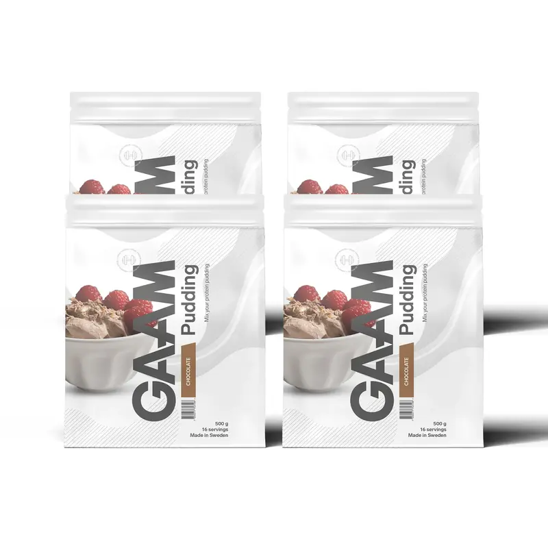 4 x GAAM Pudding 500 g