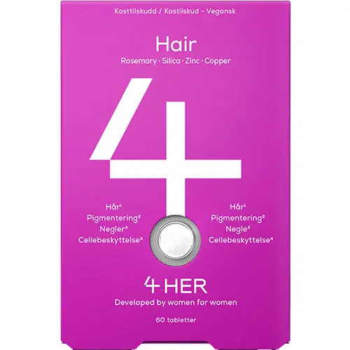 4HER Hair | 60 tabletter
