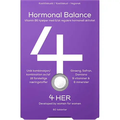 4HER Hormonal Balance | 60 tabletter