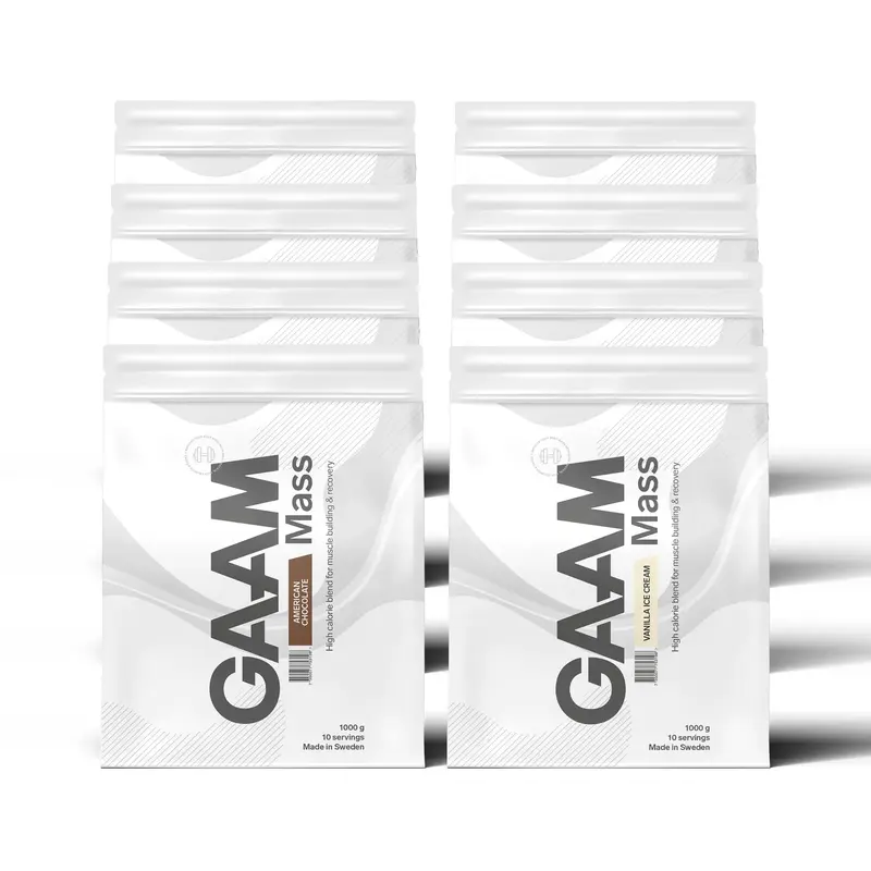 8 x GAAM 100% MASS Premium 1 kg