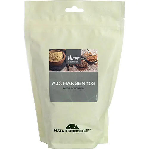 A. O. Hansen 103 M. Lakritsrot | 400 gr