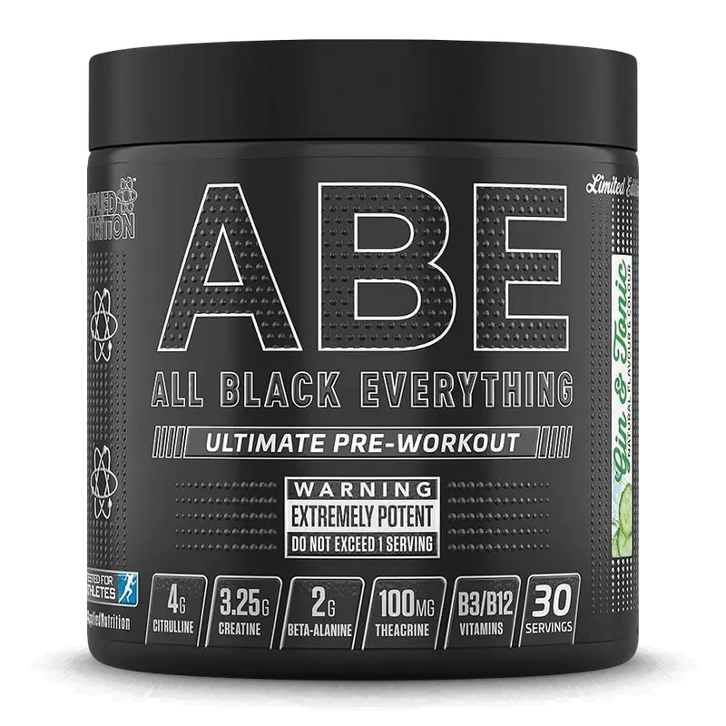 ABE All Black Everything Pre Workout Gin & Tonic - 30 serv.