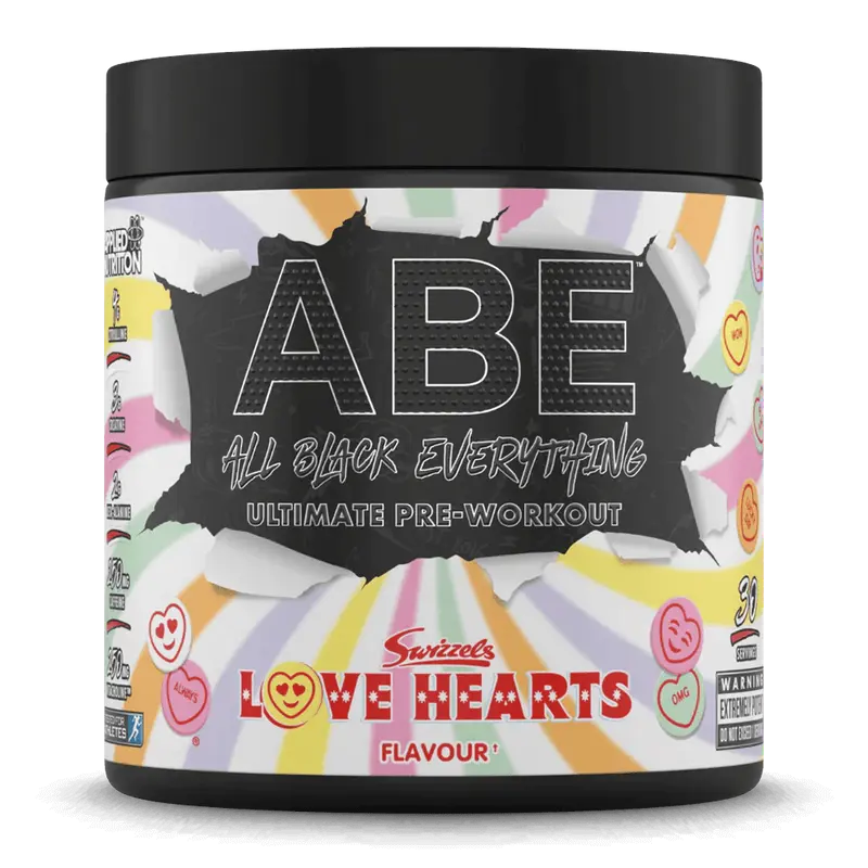 ABE All Black Everything Pre Workout Swizzels Love Hearts - 30 serv.