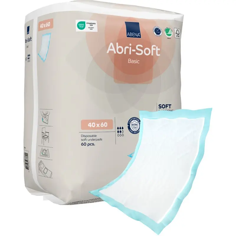 Abena Abri-soft Basic Light Underlägg 60x40 cm | 60 st
