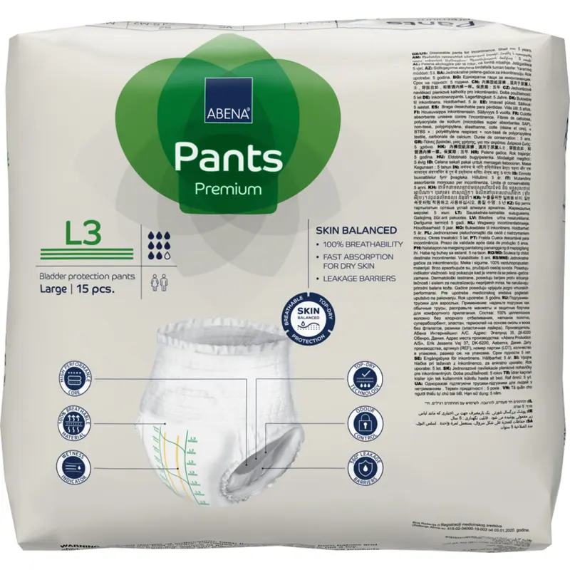Abena Premium Pants 3 Inkontinens | Str. L