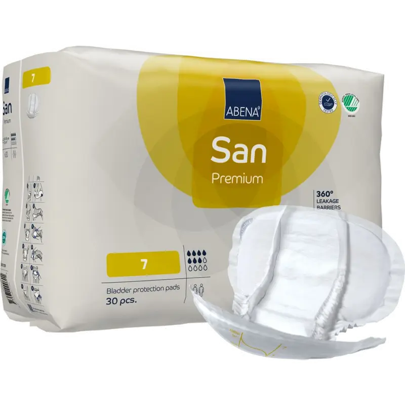 Abena San 7 Inkontinensskydd | 30 st