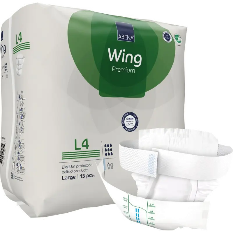 Abena Wing Inkontinensskydd 4 | 15 st