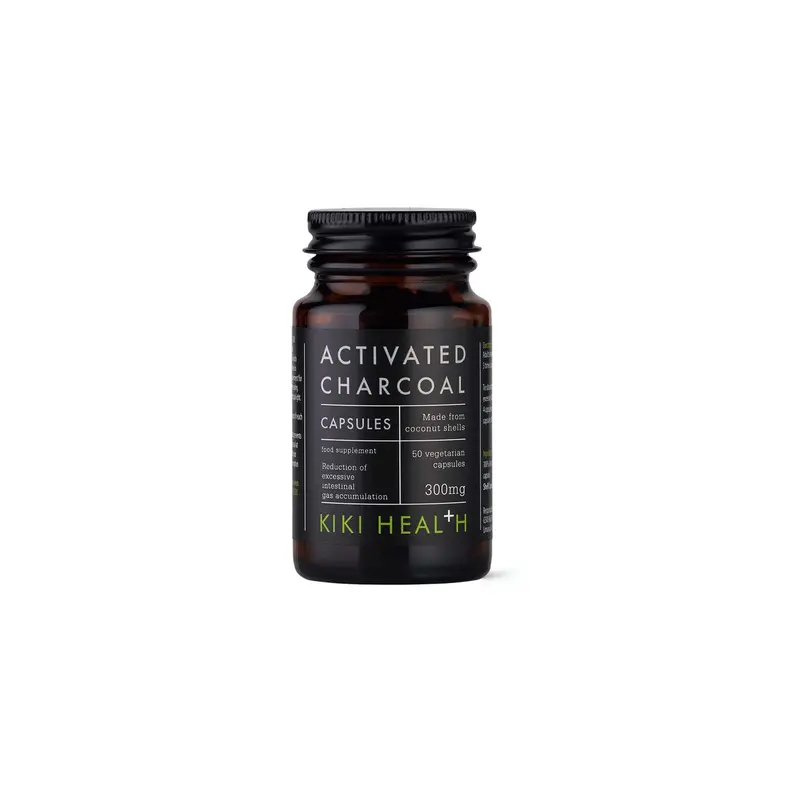 Activated Charcoal Capsules, 50 kap