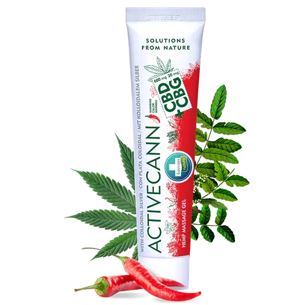 Activecann warming gel CBD+CBG 90ml.