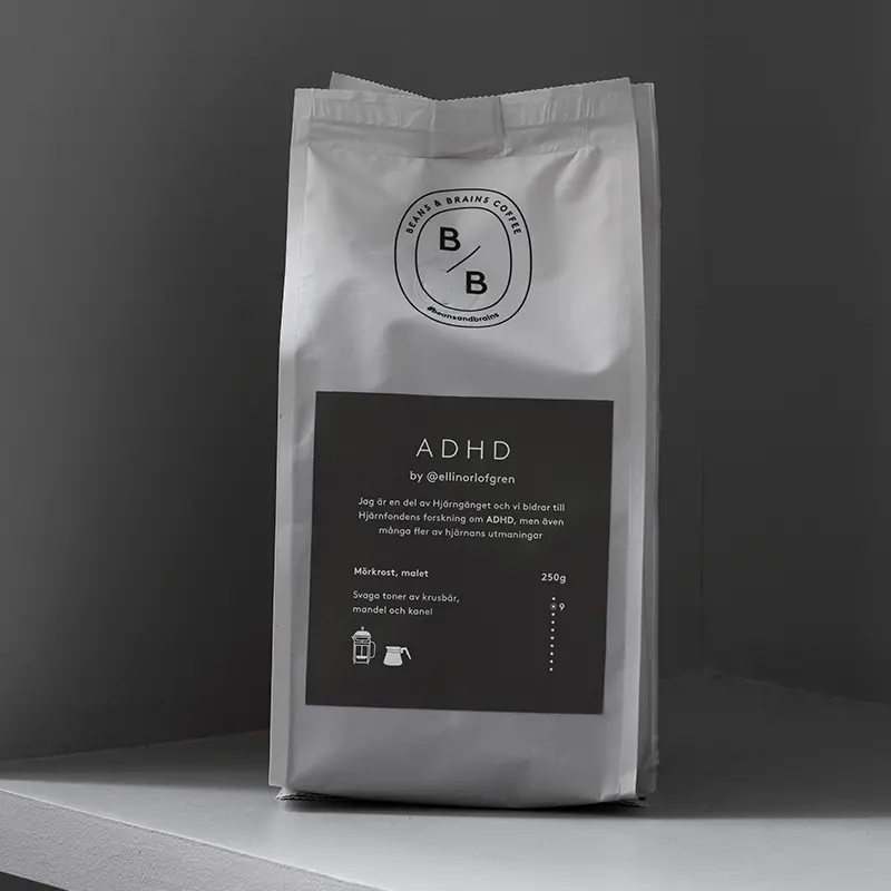ADHD kaffe mörkrost - malet