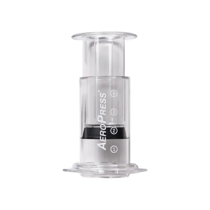 AeroPress Clear — Transparent kaffebryggare