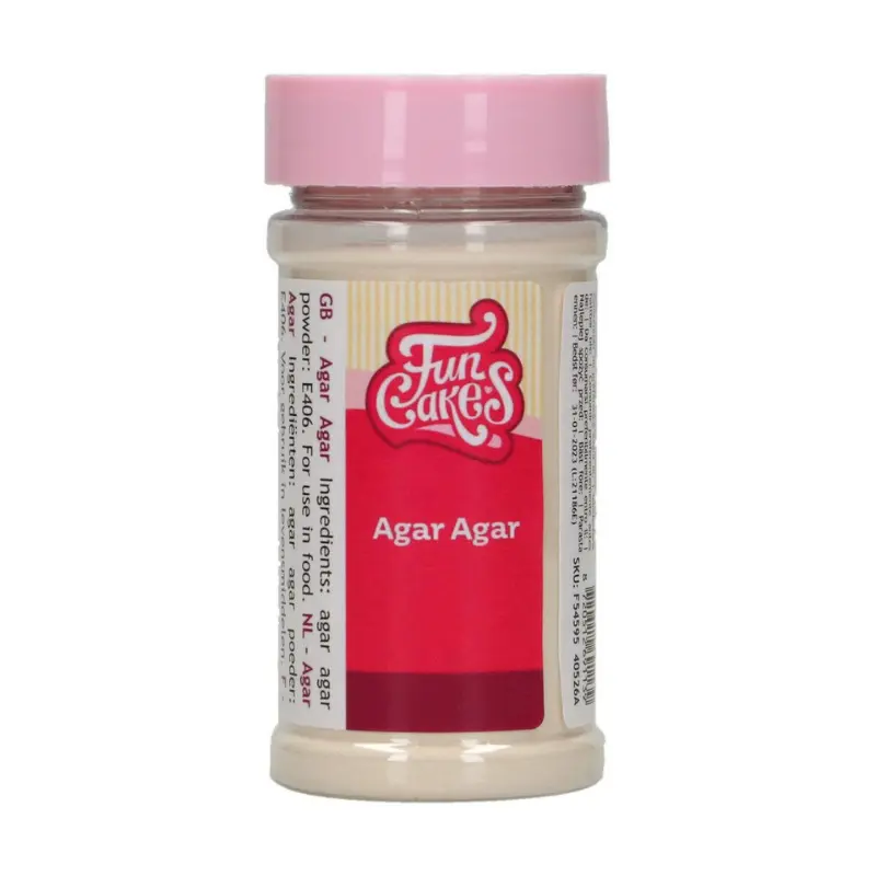 Agar Agar Vegetabiliskt Gelatin - FunCakes