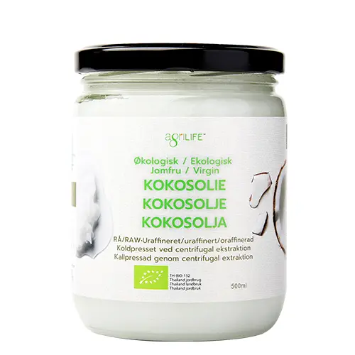 AgriLife Panacea Jungfru Kokosolja Agrilife Ekologisk | 500 ml