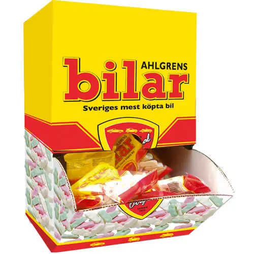 Ahlgrens Bilar Mini 3kg (100st x 30g) Storpack