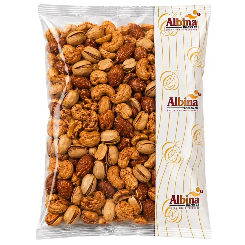 Albina Euromix Rökta Nötter 1kg