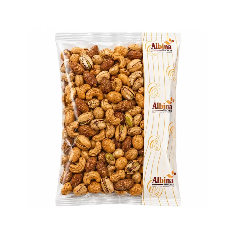 Albina Saltade och Rostade Mix Nötter 500g