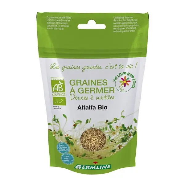 Alfalfafrön för groddning, 150 g