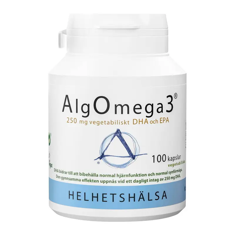AlgOmega3 500 mg, 100 kapslar