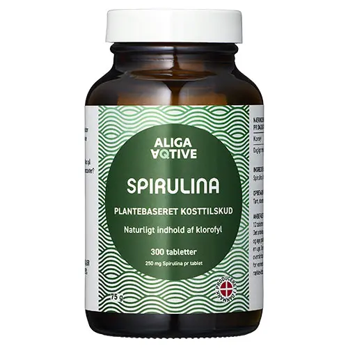 ALIGA AQTIVE Spirulina | 300 tabletter