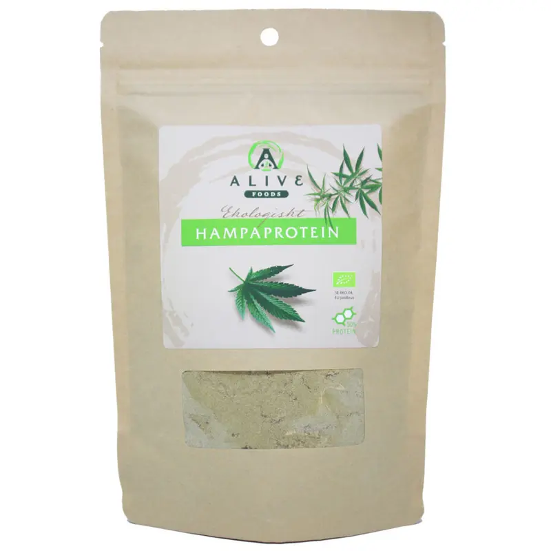 Alive Foods RAW Ekologiskt Hampaprotein - 1 kg