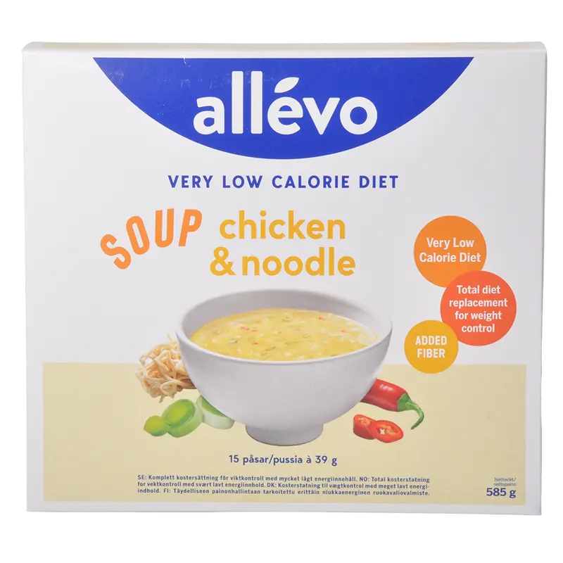 Allévo Soppa VLCD | Nudlar/Kyckling