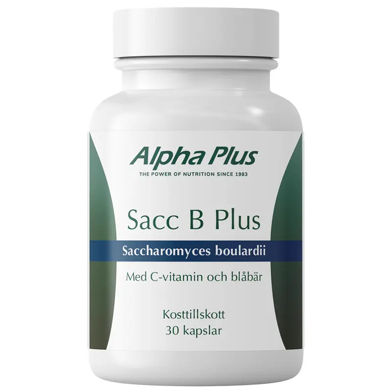 Alpha Plus Sacc B Plus, 30 kapslar