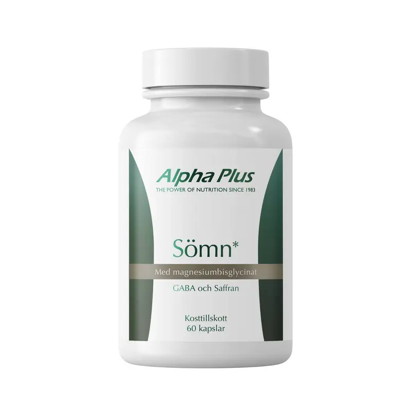 Alpha Plus Sömn, 60 kapslar