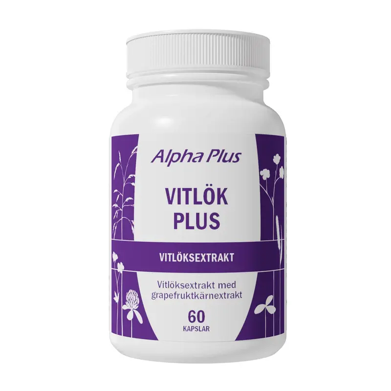 Alpha Plus Vitlök, 60 kapslar