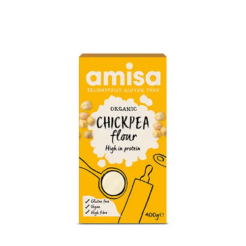 Amisa Kikärtsmjöl Fint Glutenfritt Ekologisk | 400 g