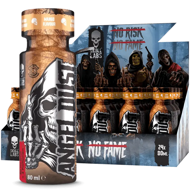 Angel Dust Shot Mango - 24x80ml.