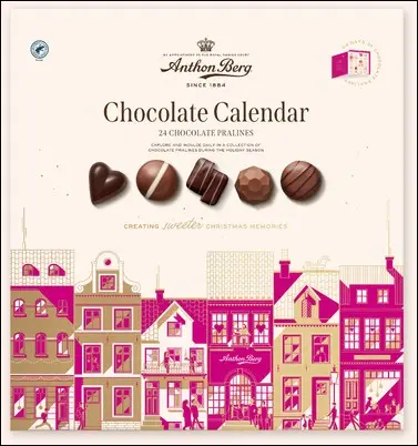 Anthon Berg Choklad kalender 264g
