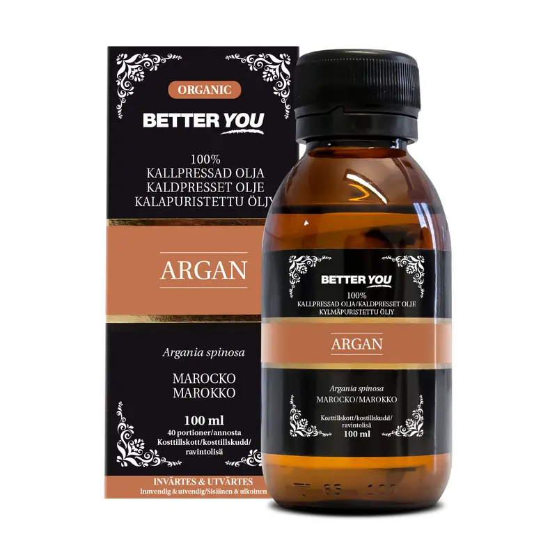 Arganolja EKO Kallpressad - 100 ml