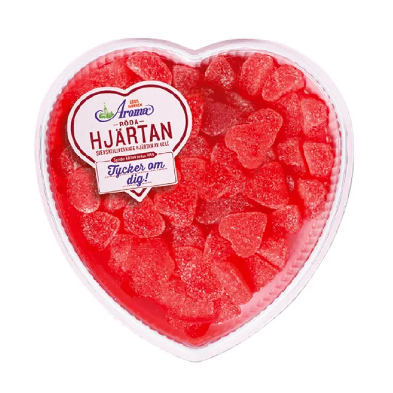 Aroma Röda Hjärtan 385 g