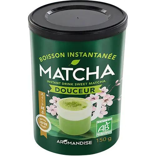 Aromandise Matcha Instant latté Ekologisk | 150 g