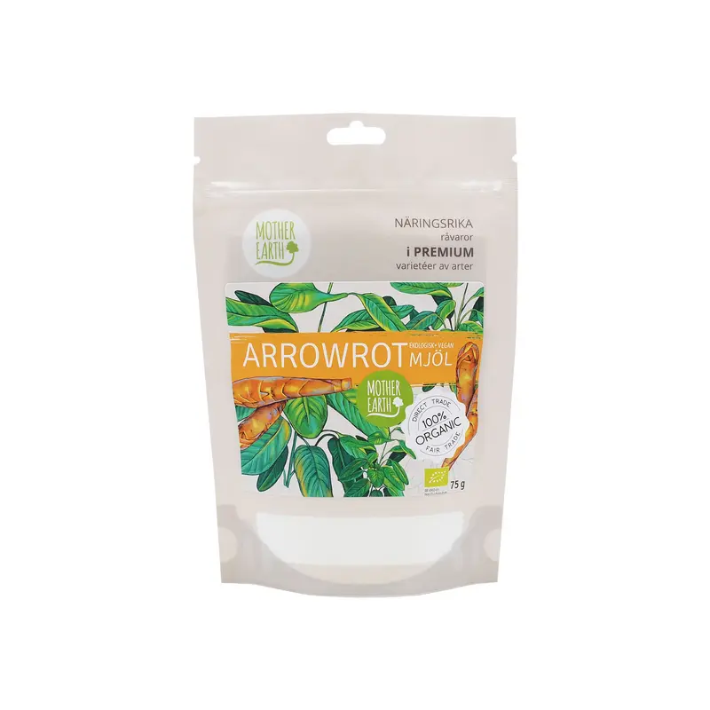 Arrowrot Pulver, 75 g Eko