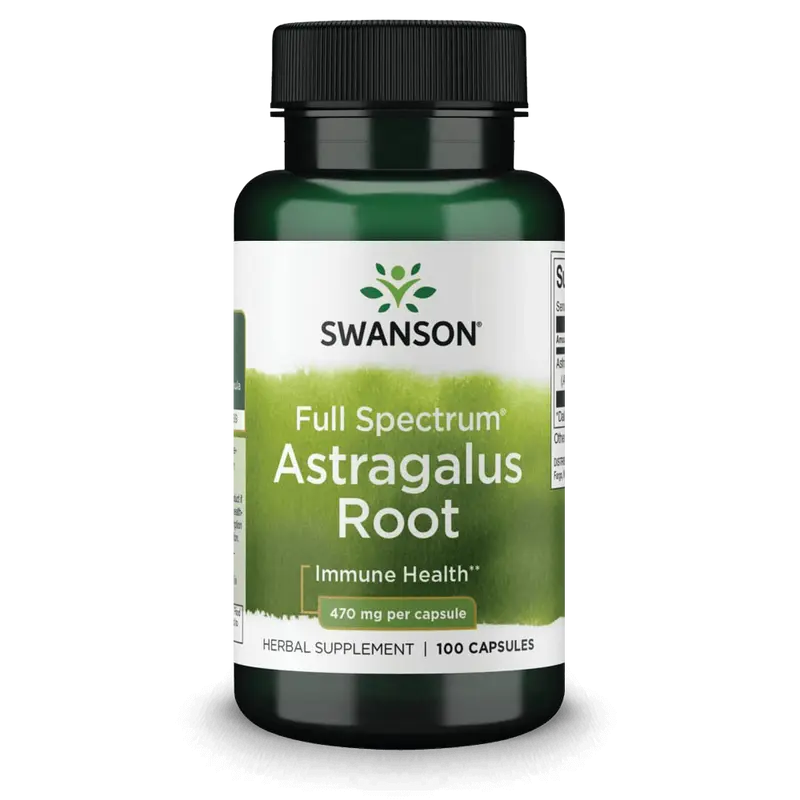 Astragalus Root 470mg. - 100 caps.